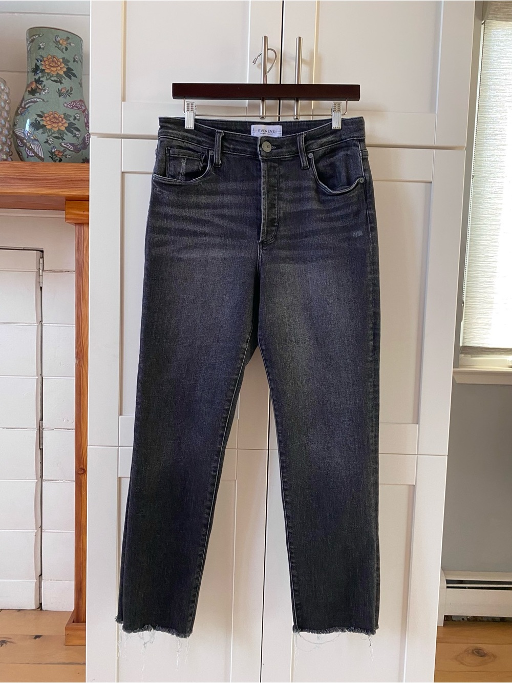 Evereve The Ever Straight Hi Rise Jeans